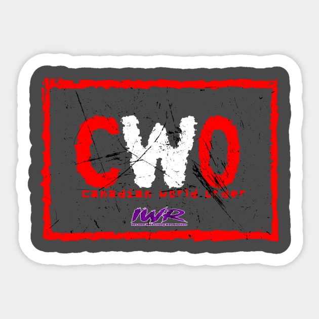 IWR Canadian World Order Logo Sticker by gpill22